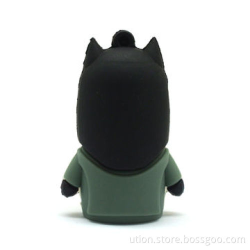 PVC Cartoon USB Flash Memory with 1 to 32GB Memory Capacity, Packaging